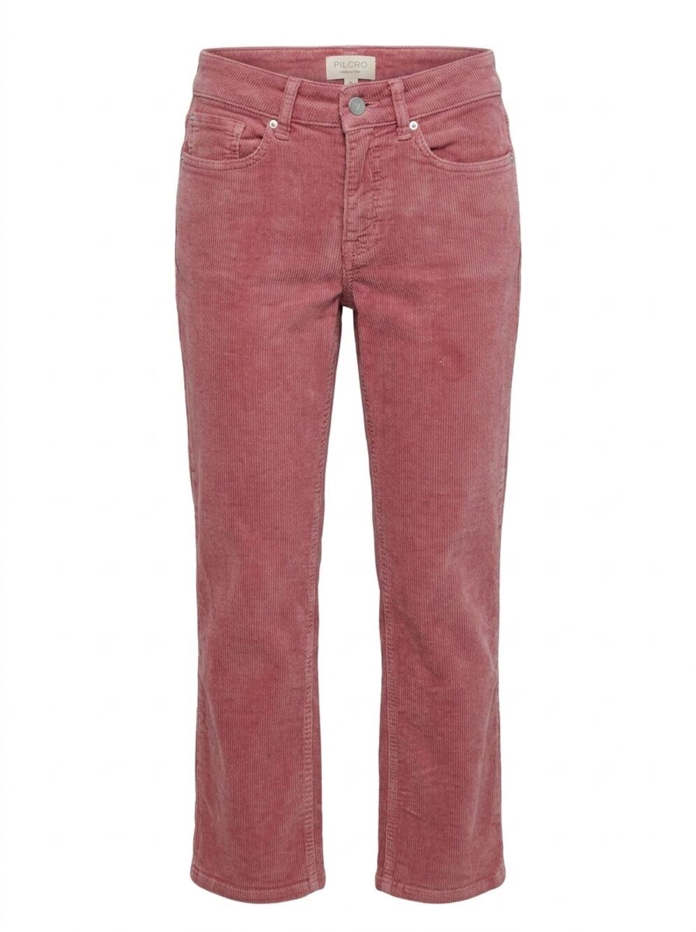 Pilcro Pink Corduroy Straight Leg Stretch Pants Women Size 26